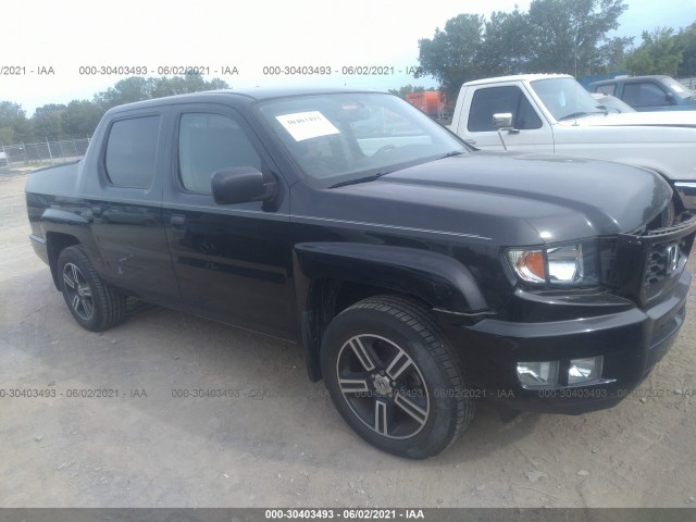 HONDA RIDGELINE 2013 5fpyk1f71db006735