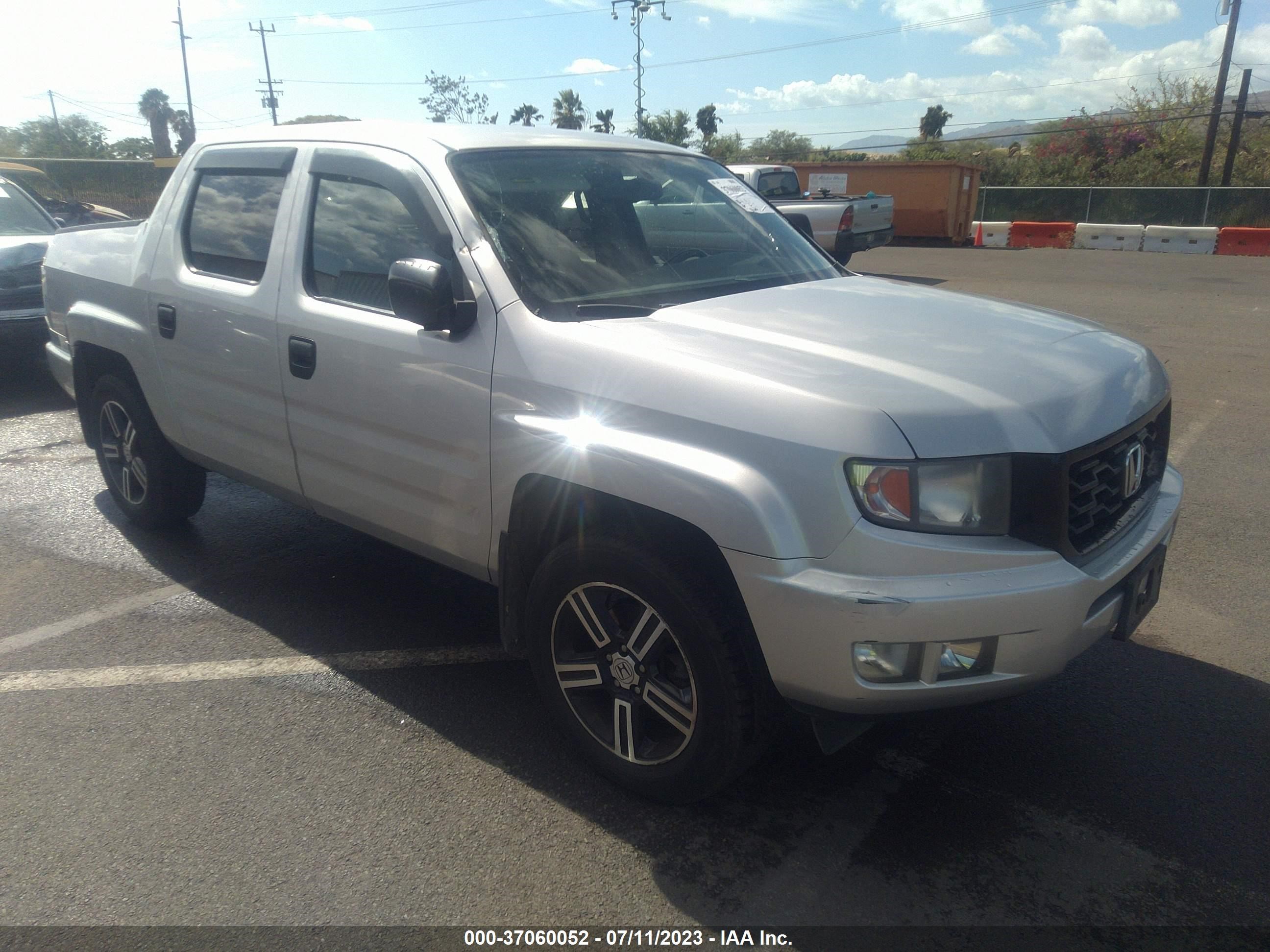 HONDA RIDGELINE 2013 5fpyk1f71db013149