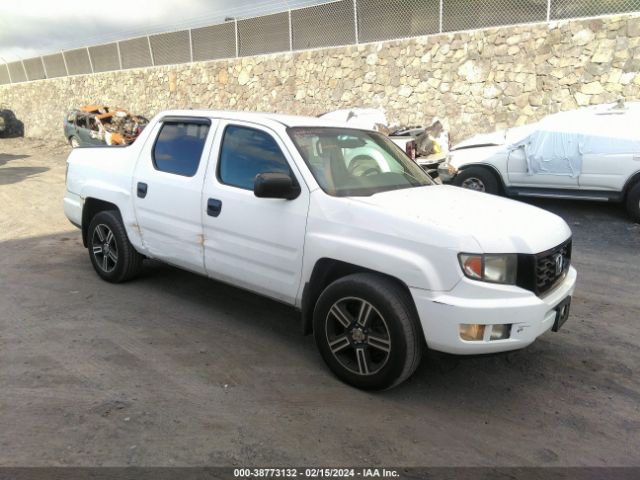 HONDA RIDGELINE 2013 5fpyk1f72db003214