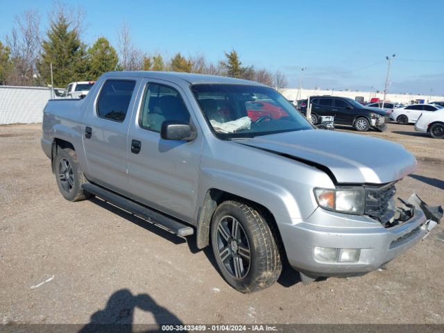 HONDA RIDGELINE 2012 5fpyk1f74cb456085