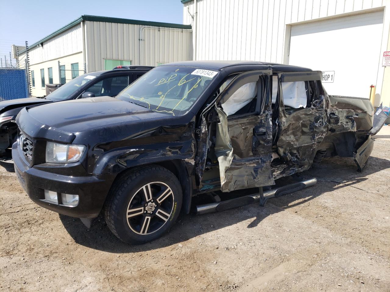 HONDA RIDGELINE 2012 5fpyk1f74cb551522