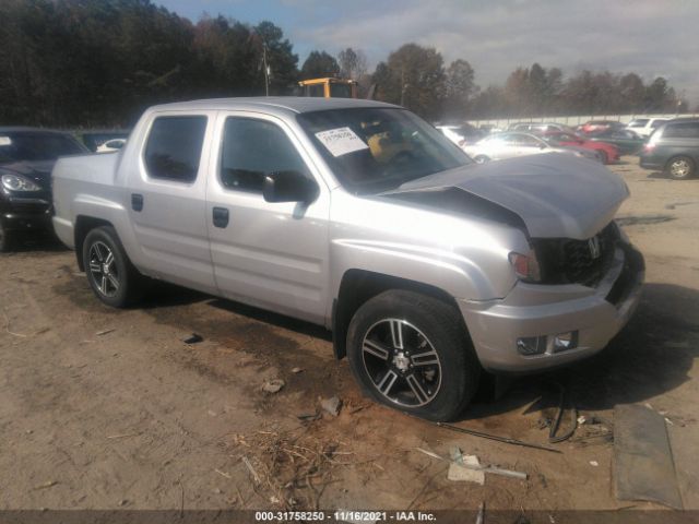 HONDA RIDGELINE 2012 5fpyk1f76cb454533