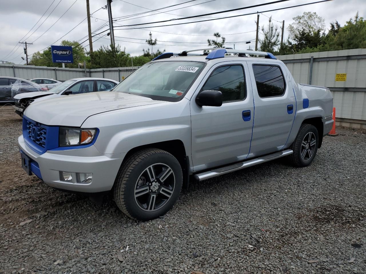 HONDA RIDGELINE 2013 5fpyk1f77db011339