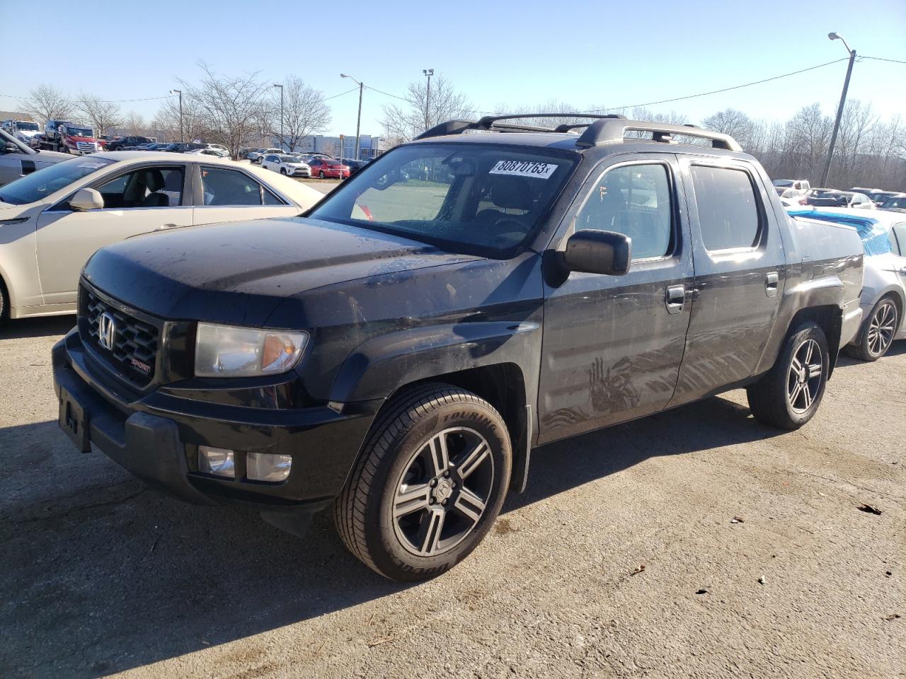 HONDA RIDGELINE 2013 5fpyk1f77db017500