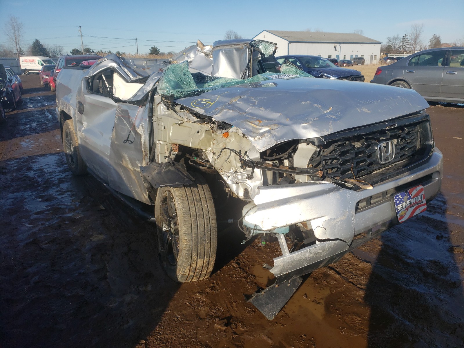 HONDA RIDGELINE 2012 5fpyk1f78cb453772