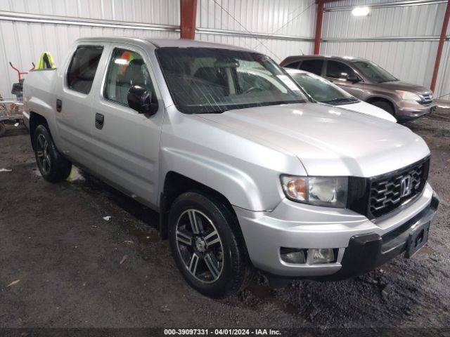 HONDA RIDGELINE 2012 5fpyk1f78cb456106