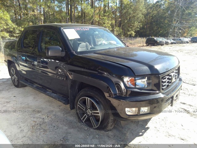 HONDA RIDGELINE 2013 5fpyk1f78db004884