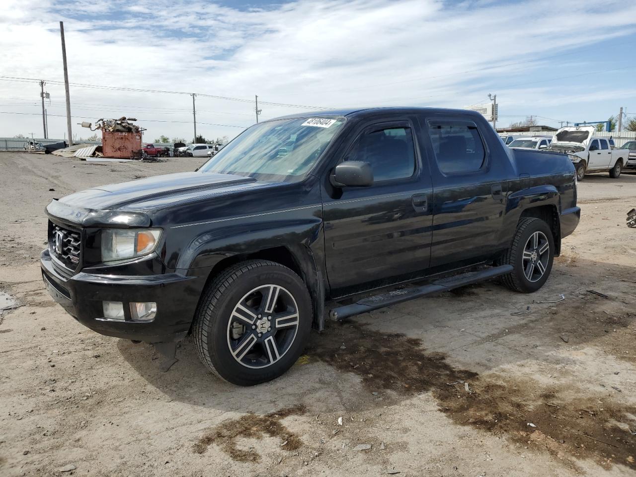 HONDA RIDGELINE 2014 5fpyk1f79eb010811