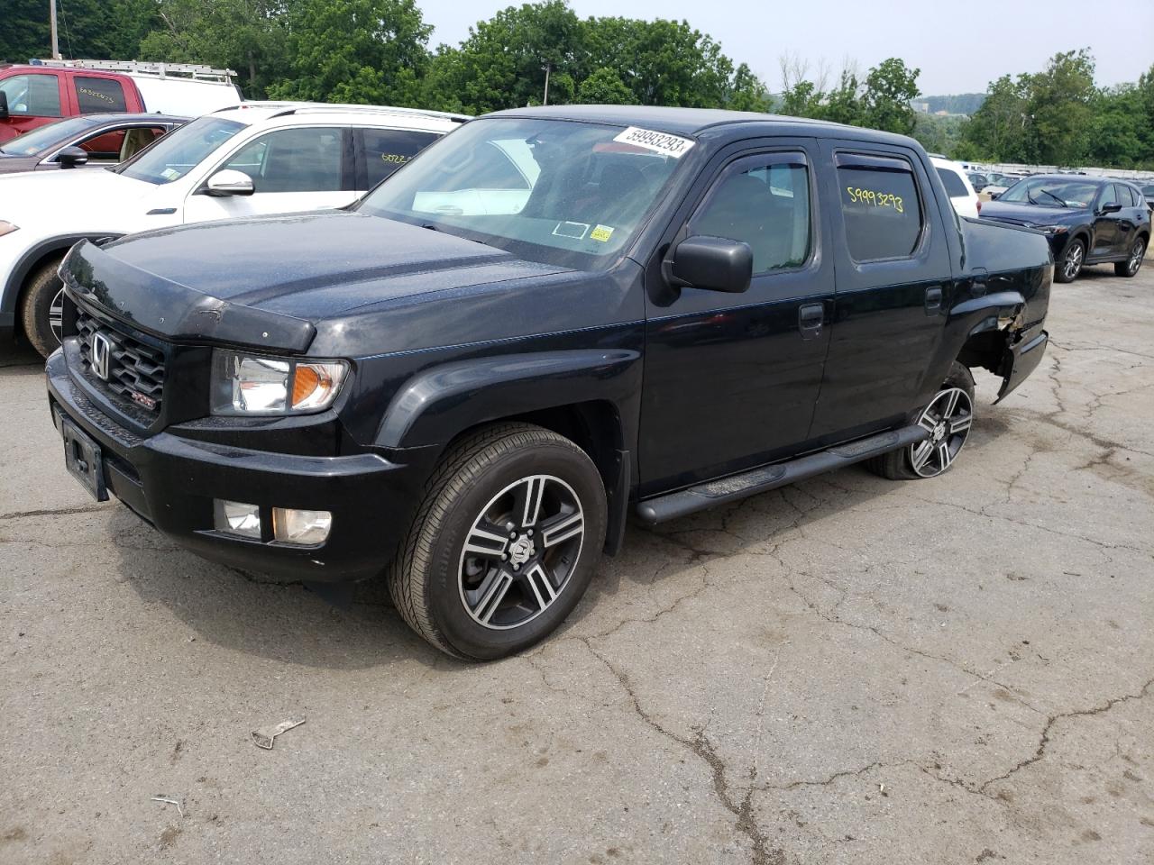 HONDA RIDGELINE 2013 5fpyk1f7xdb001257