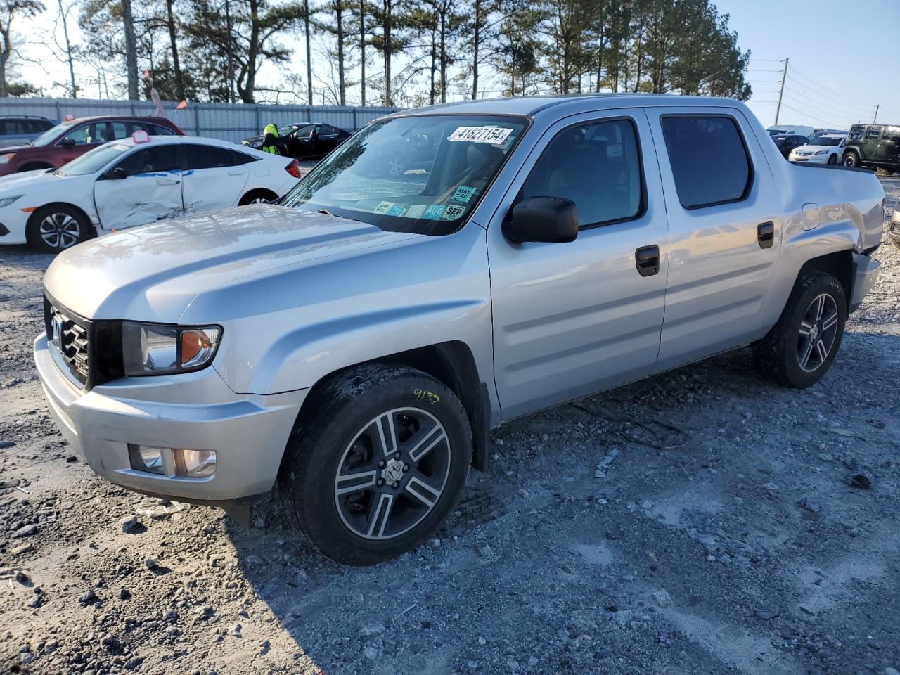 HONDA RIDGELINE 2013 5fpyk1f7xdb017474