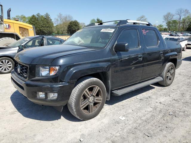 HONDA RIDGELINE 2014 5fpyk1f7xeb005424