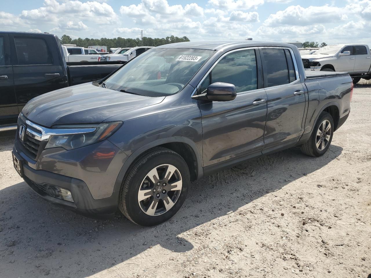 HONDA RIDGELINE 2017 5fpyk2f53hb003460