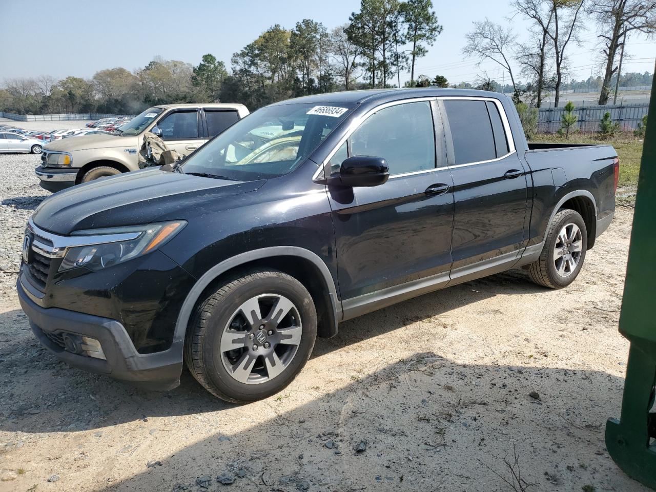 HONDA RIDGELINE 2017 5fpyk2f59hb009117