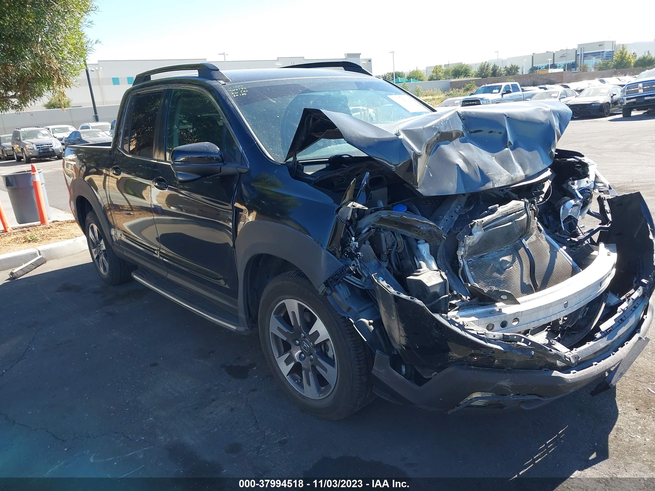 HONDA RIDGELINE 2017 5fpyk2f61hb002204