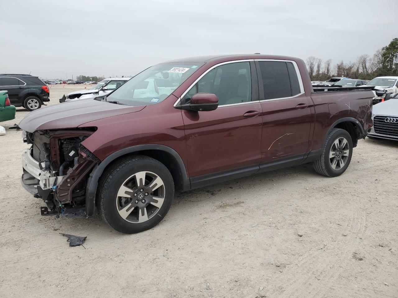 HONDA RIDGELINE 2017 5fpyk2f6xhb011001