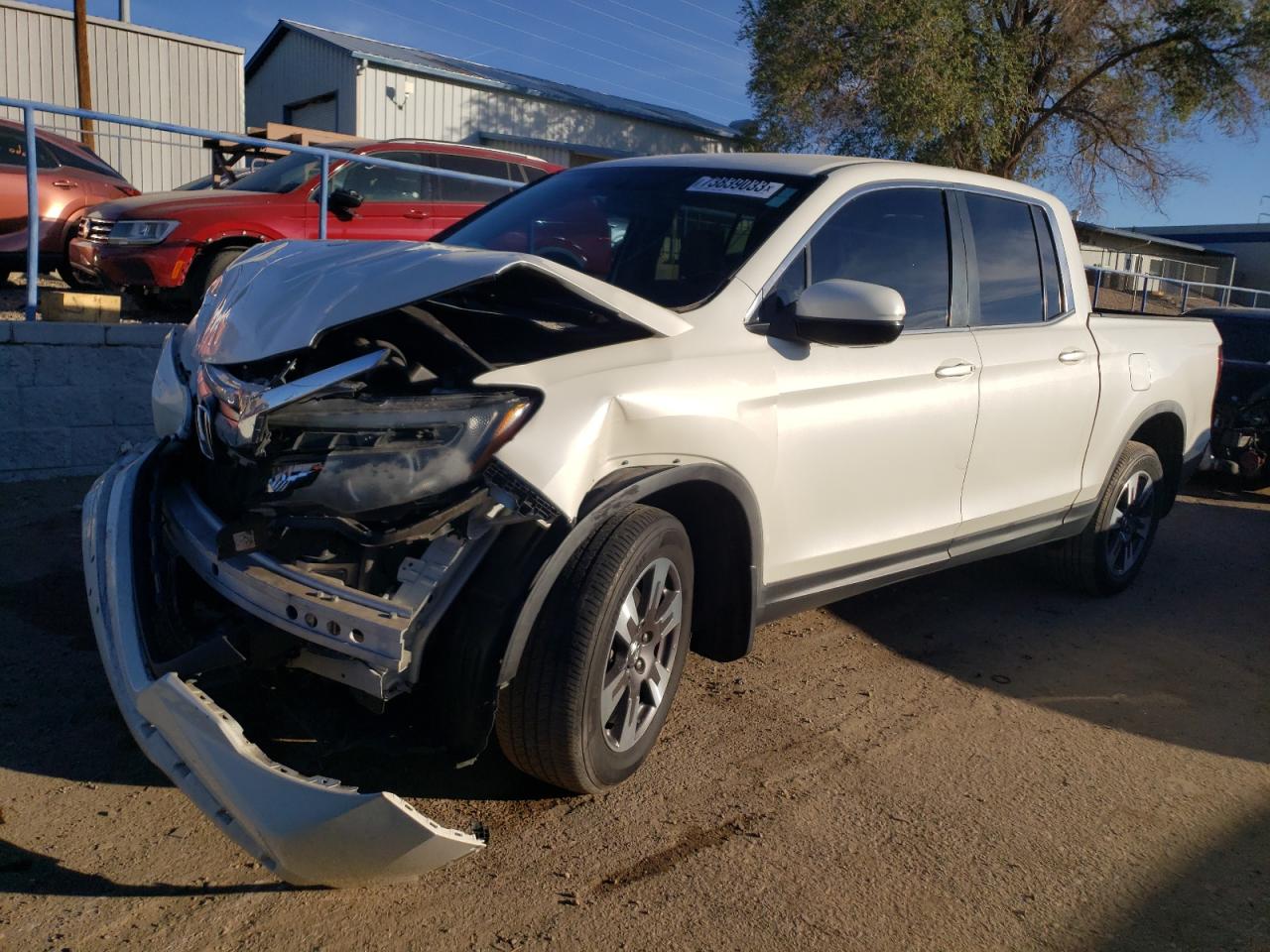 HONDA RIDGELINE 2017 5fpyk3f52hb016609