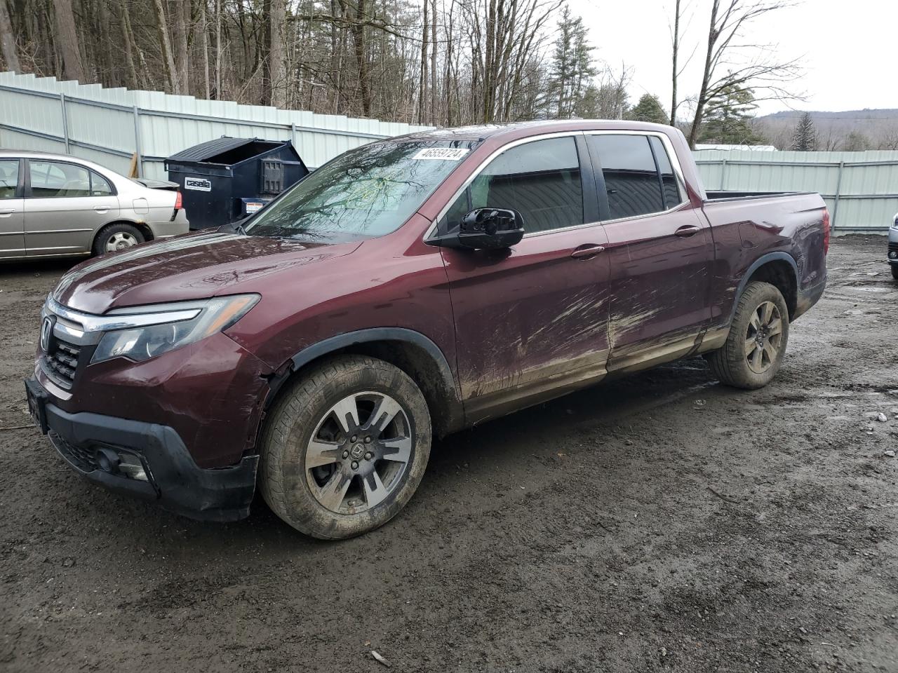 HONDA RIDGELINE 2017 5fpyk3f54hb008107