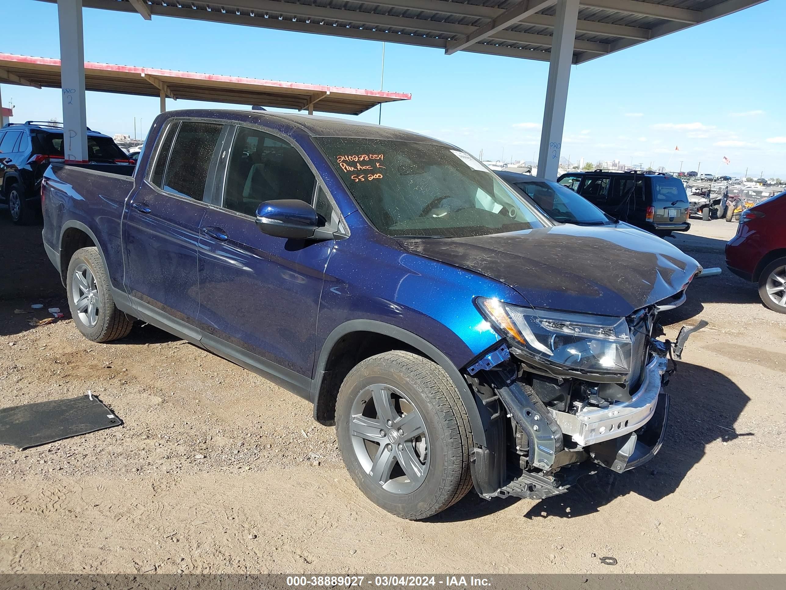 HONDA RIDGELINE 2023 5fpyk3f57pb014773