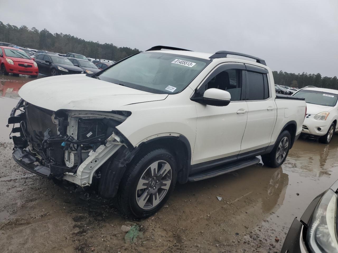 HONDA RIDGELINE 2017 5fpyk3f63hb013307