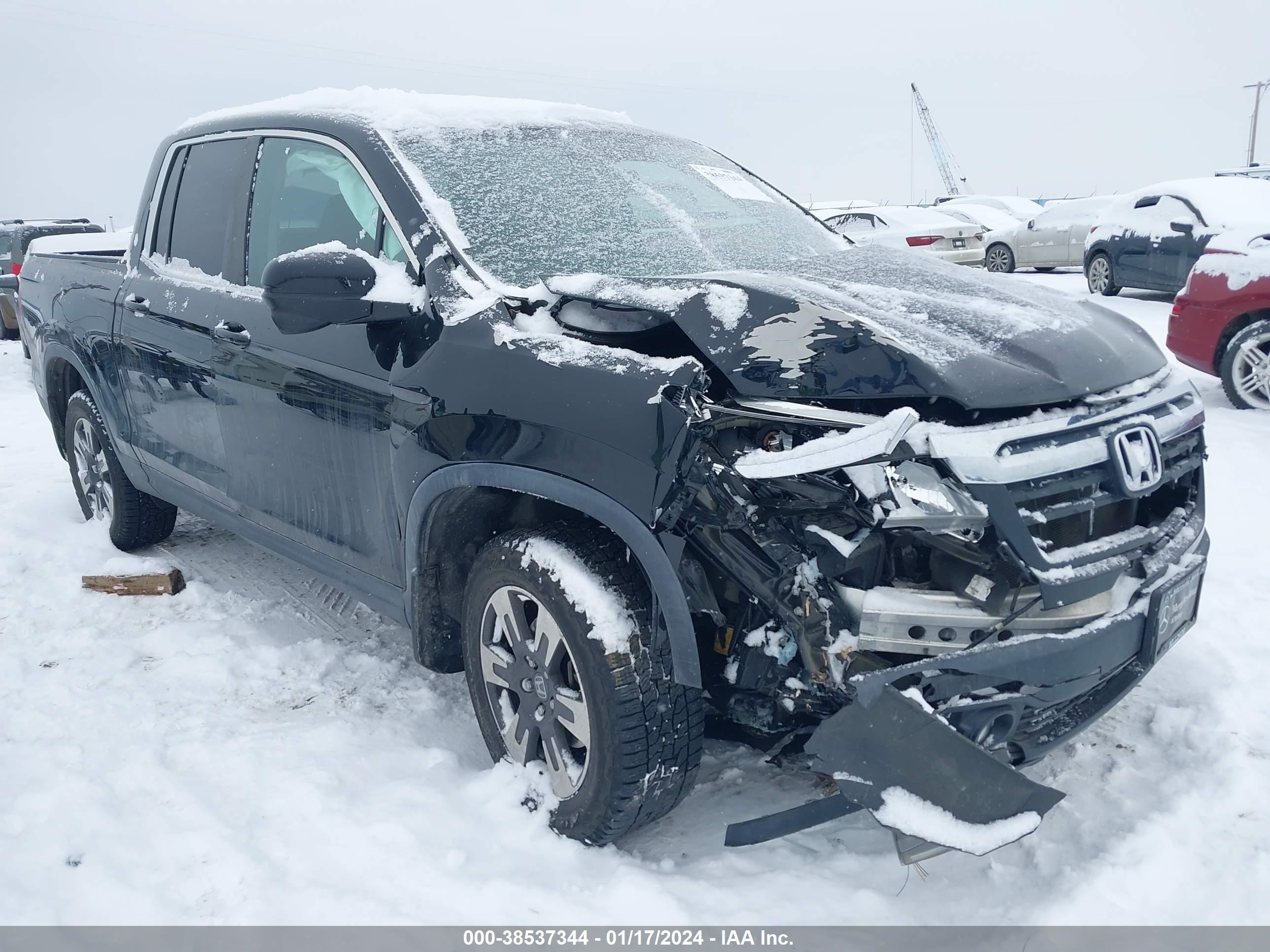 HONDA RIDGELINE 2018 5fpyk3f63jb007142