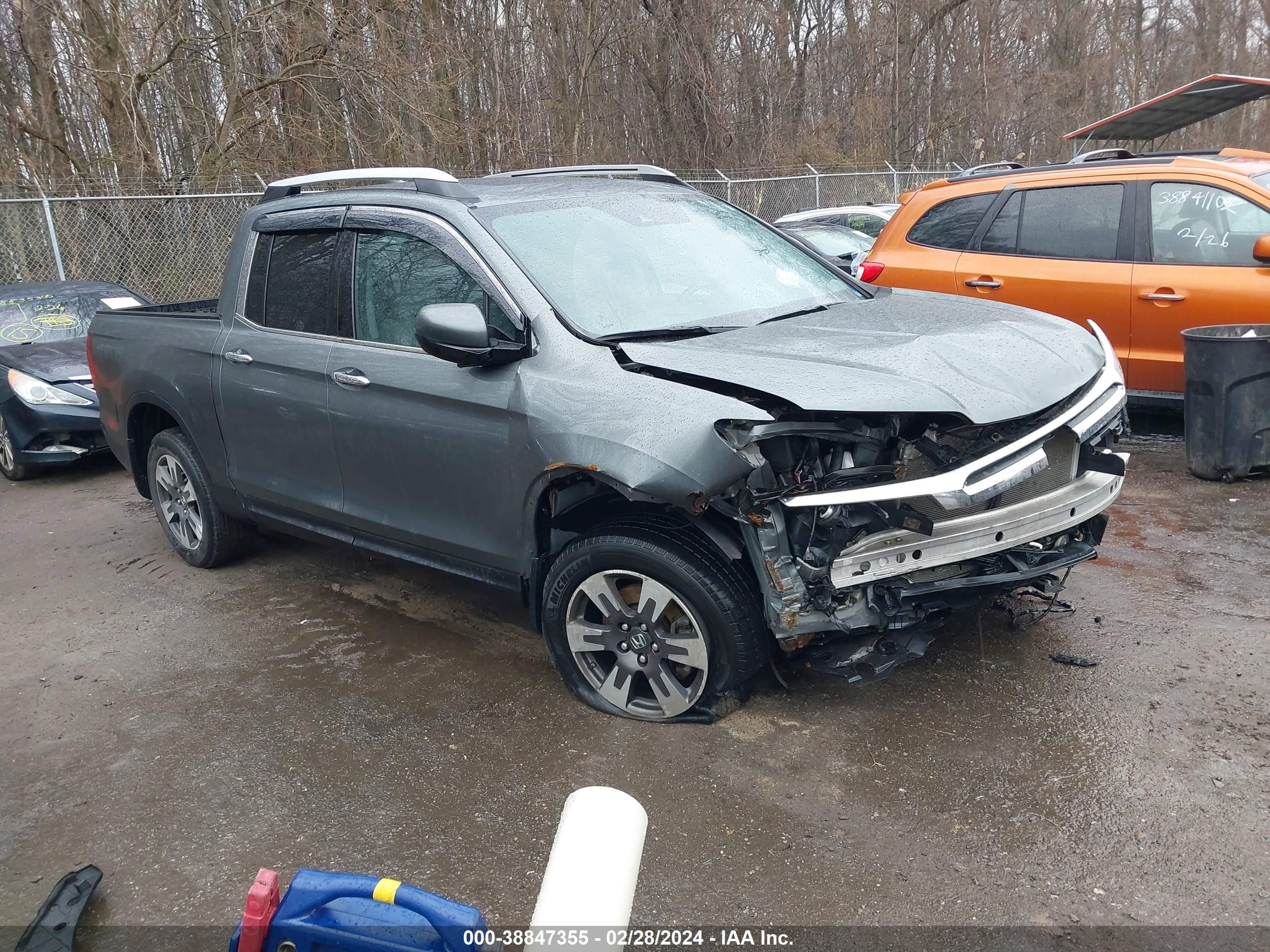 HONDA RIDGELINE 2017 5fpyk3f71hb005974