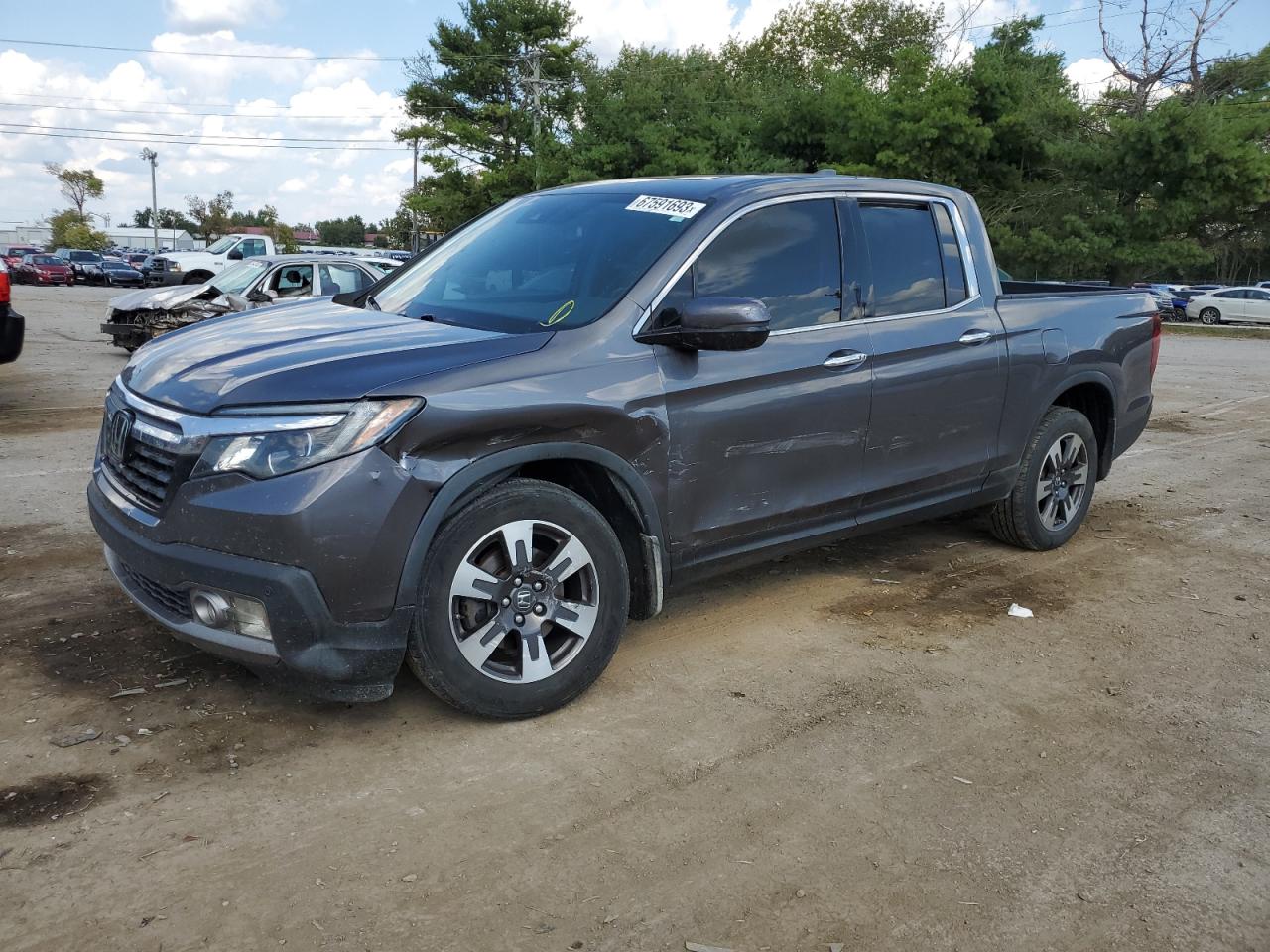 HONDA RIDGELINE 2017 5fpyk3f71hb011645