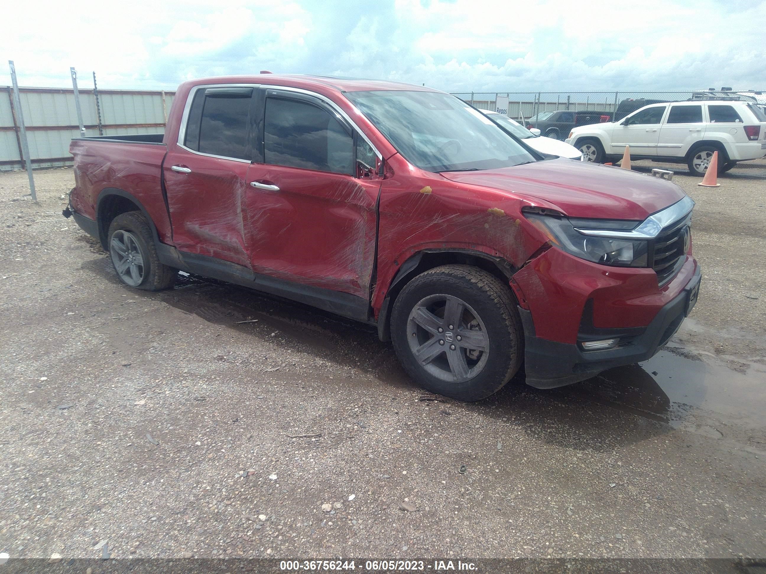 HONDA RIDGELINE 2021 5fpyk3f77mb007352