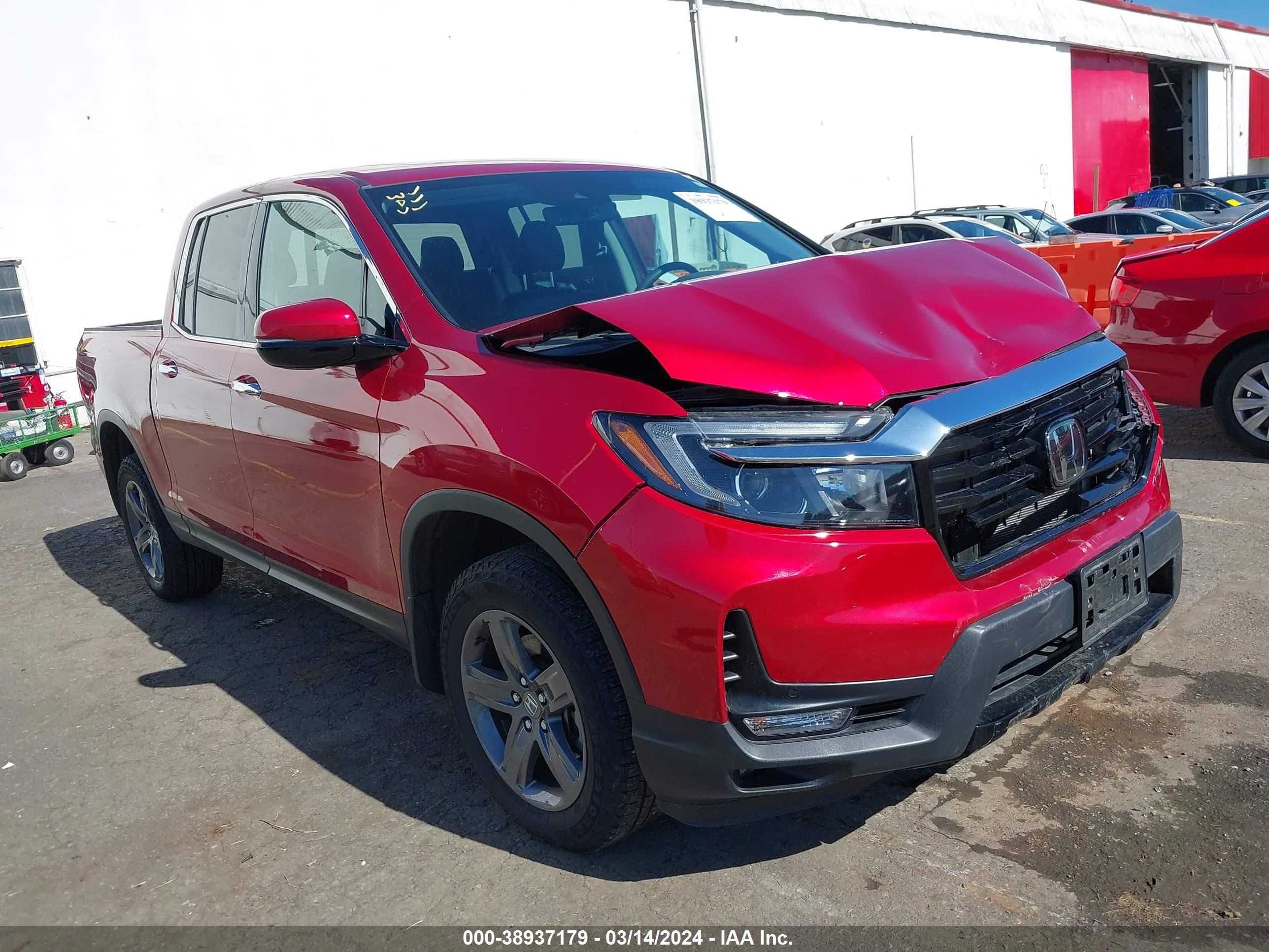 HONDA RIDGELINE 2022 5fpyk3f77nb030132