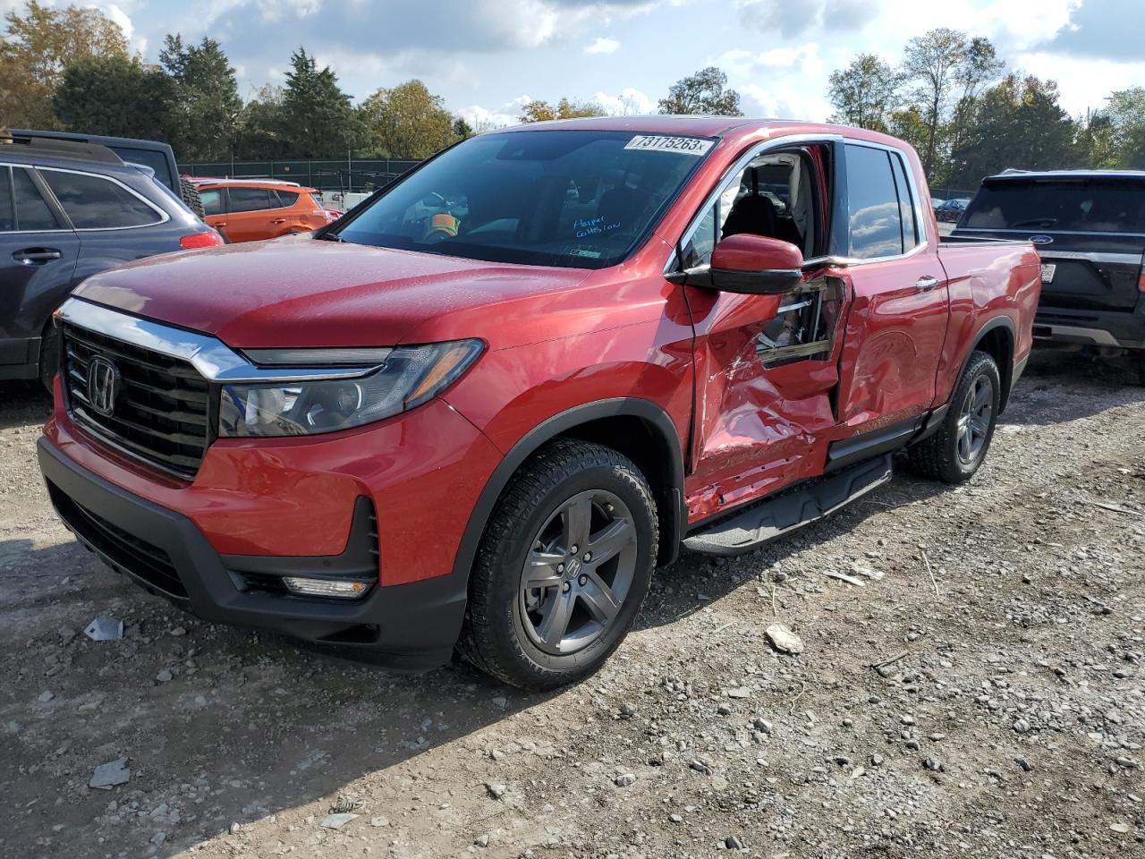 HONDA RIDGELINE 2021 5fpyk3f78mb007750