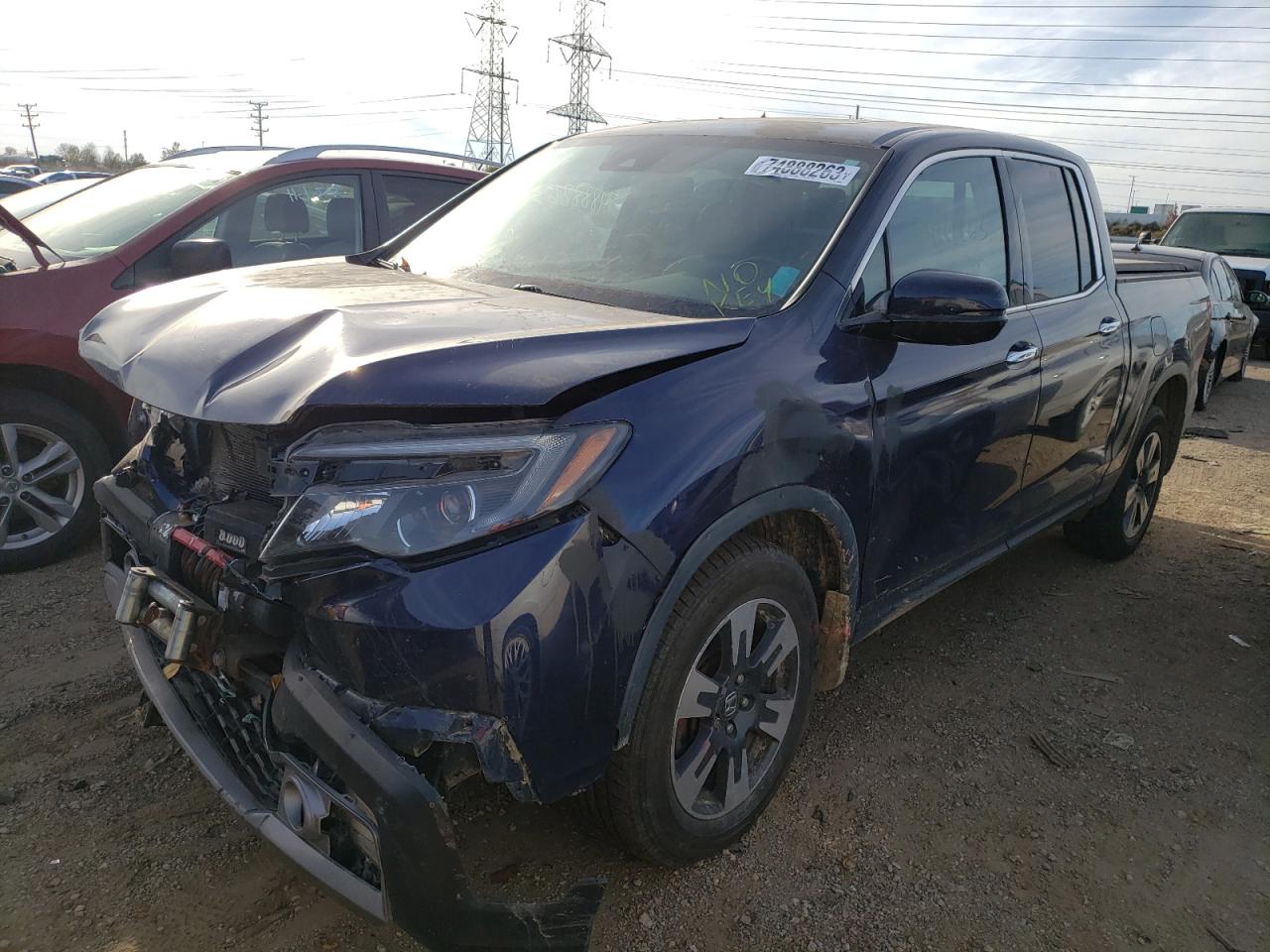 HONDA RIDGELINE 2017 5fpyk3f7xhb008548