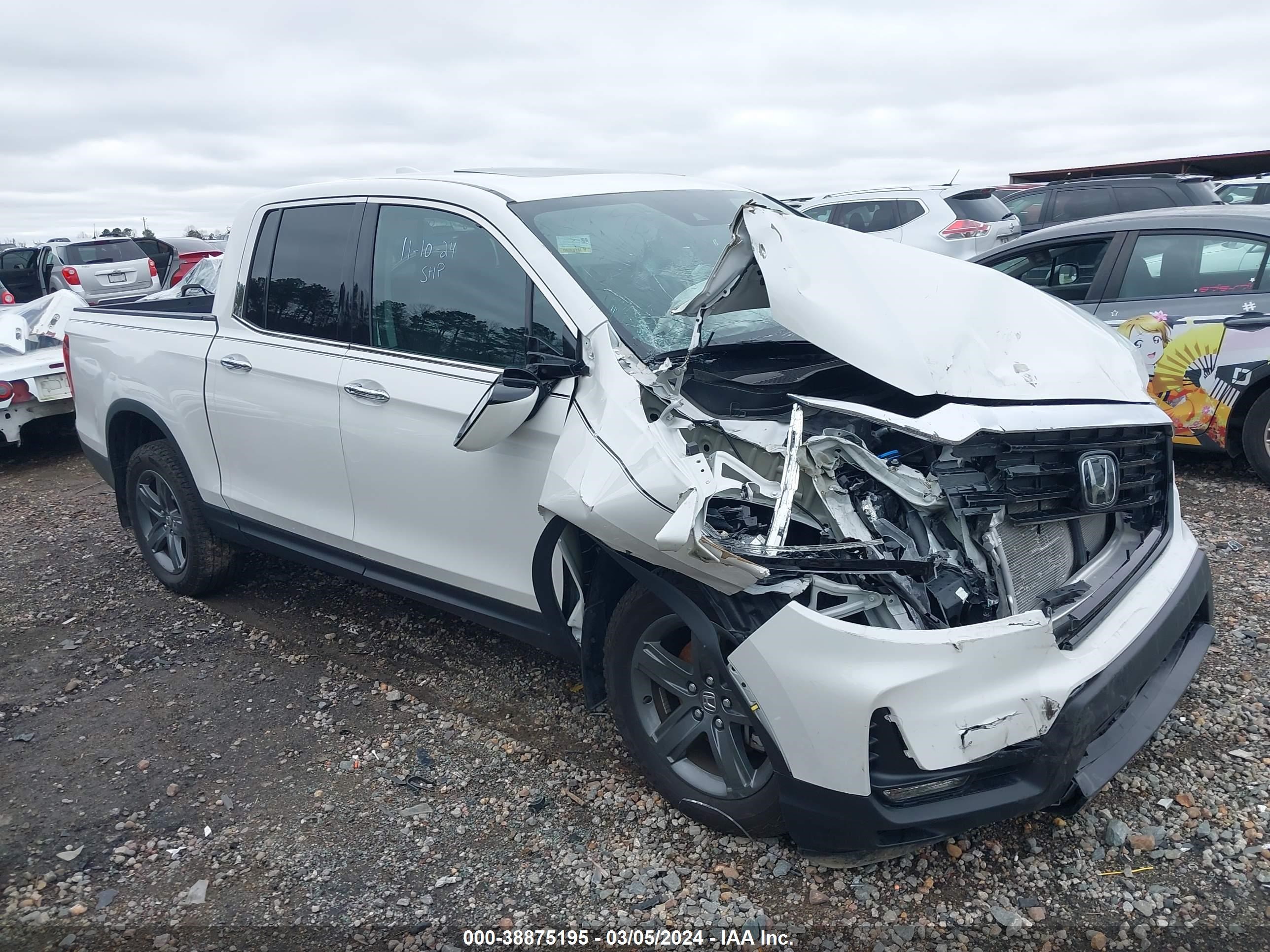 HONDA RIDGELINE 2023 5fpyk3f7xpb009522