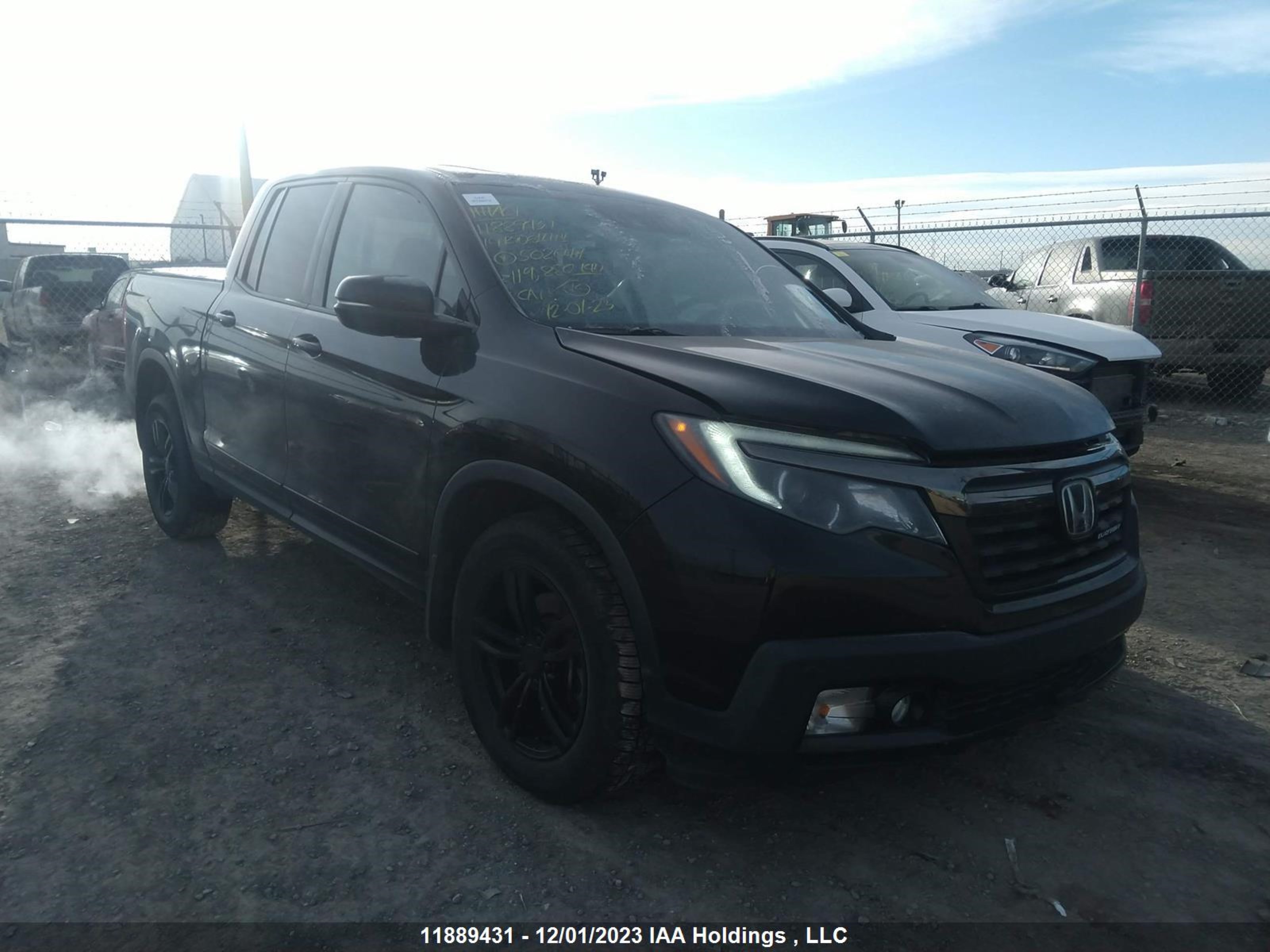 HONDA RIDGELINE 2019 5fpyk3f84kb502047