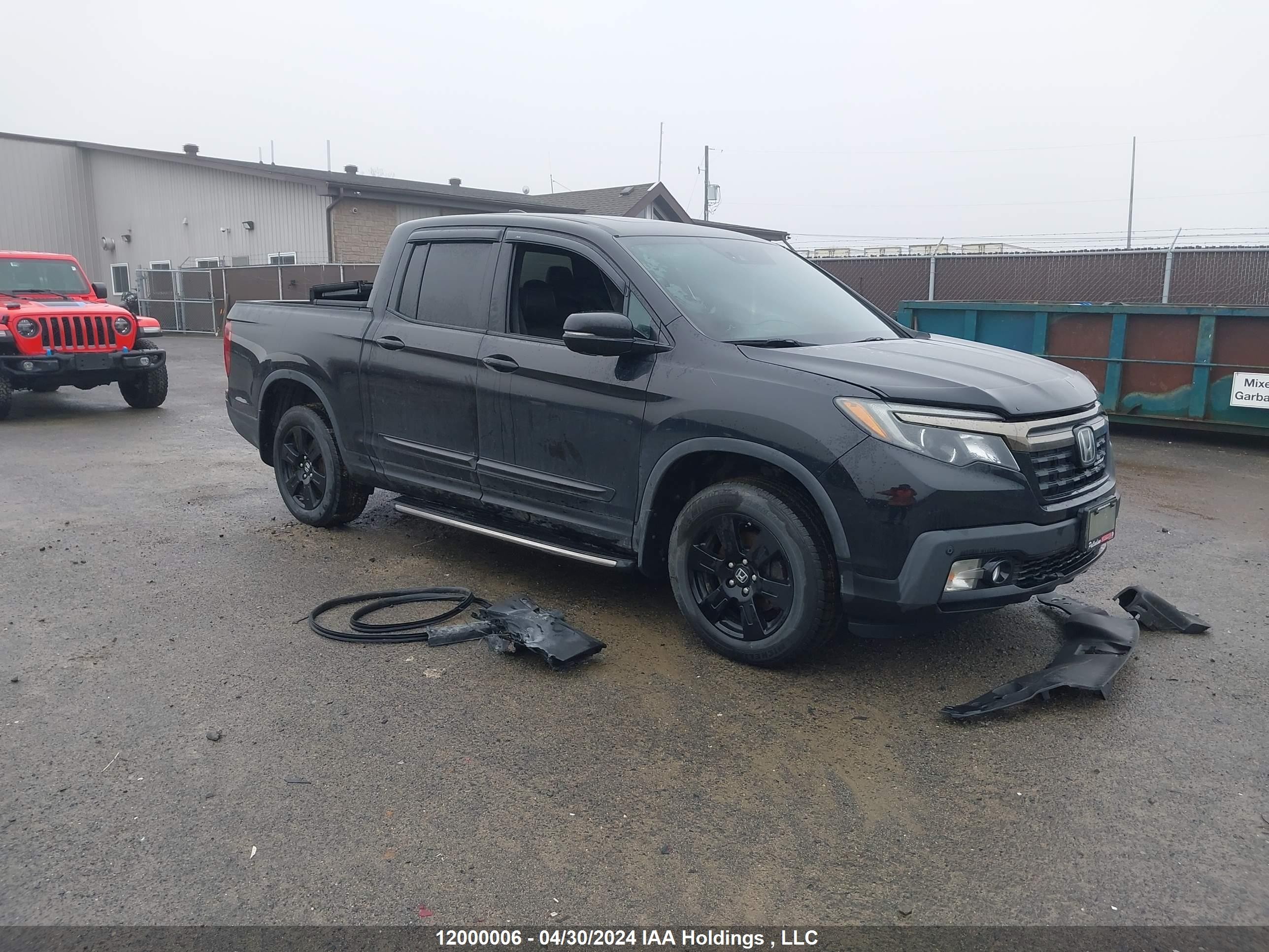 HONDA RIDGELINE 2017 5fpyk3f8xhb502109