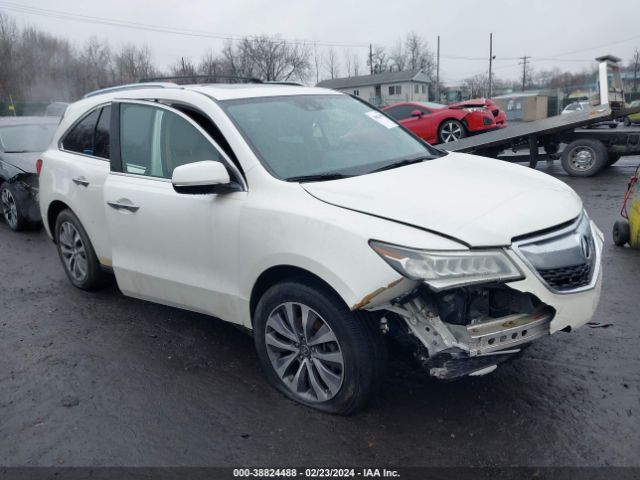 ACURA MDX 2015 5frtd3h44eb016452