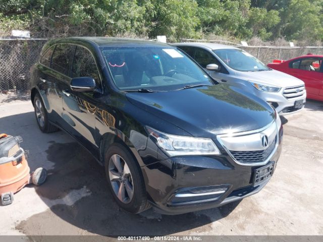 ACURA MDX 2016 5fryd3h20gb009614