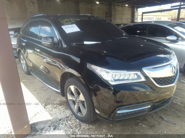 ACURA MDX 2014 5fryd3h21eb001809