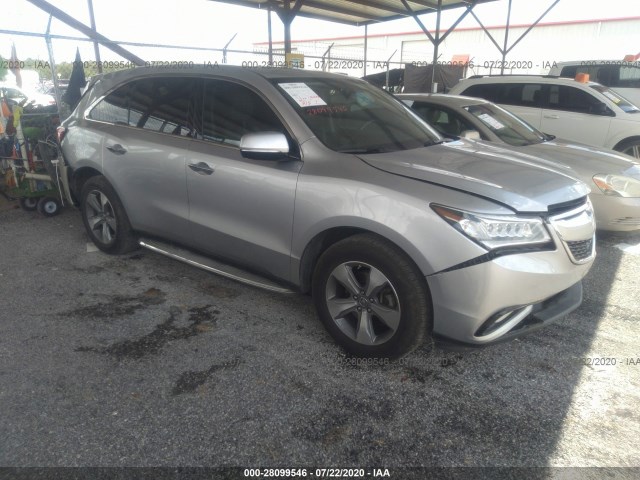 ACURA MDX 2014 5fryd3h21eb009781