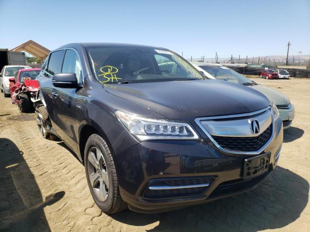 ACURA MDX 2016 5fryd3h21gb012330