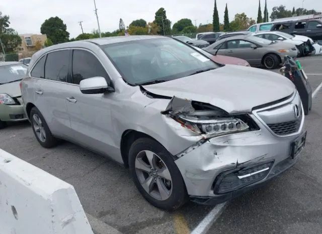 ACURA MDX 2014 5fryd3h22eb004105