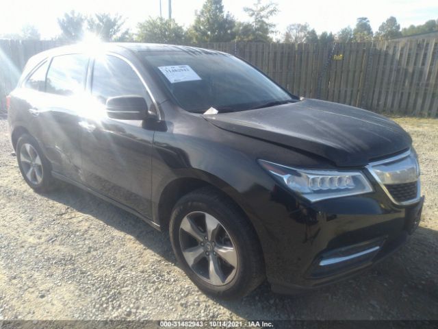 ACURA MDX 2014 5fryd3h22eb008848