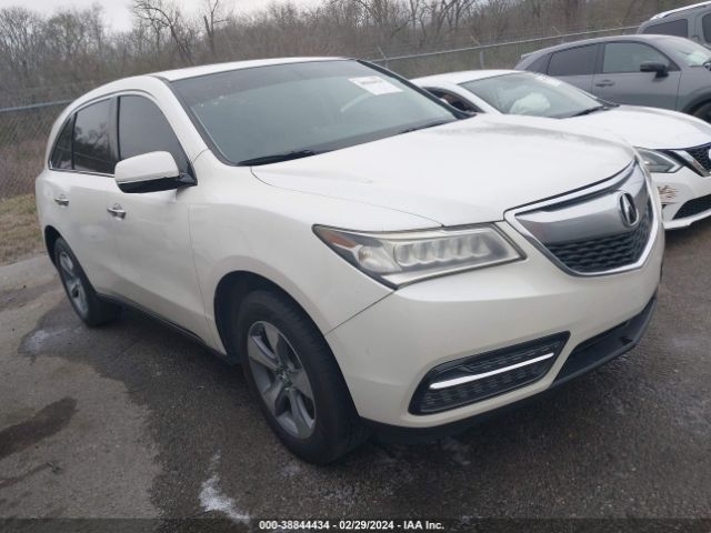 ACURA MDX 2014 5fryd3h22eb016576