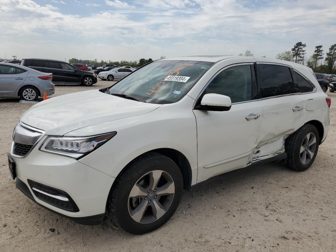 ACURA MDX 2015 5fryd3h22fb002002