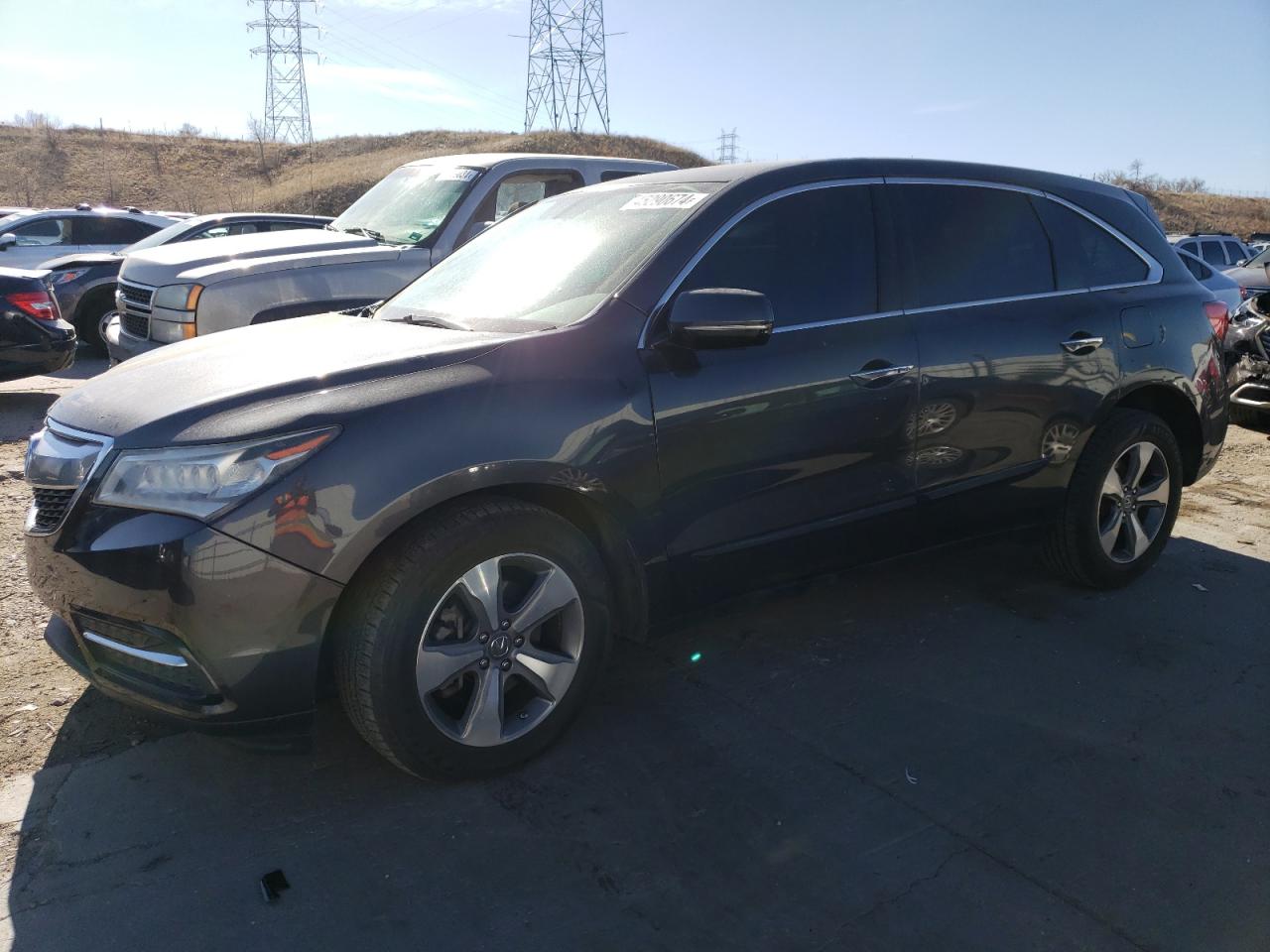 ACURA MDX 2015 5fryd3h22fb002890