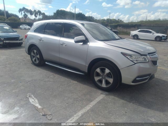 ACURA MDX 2015 5fryd3h22fb004428