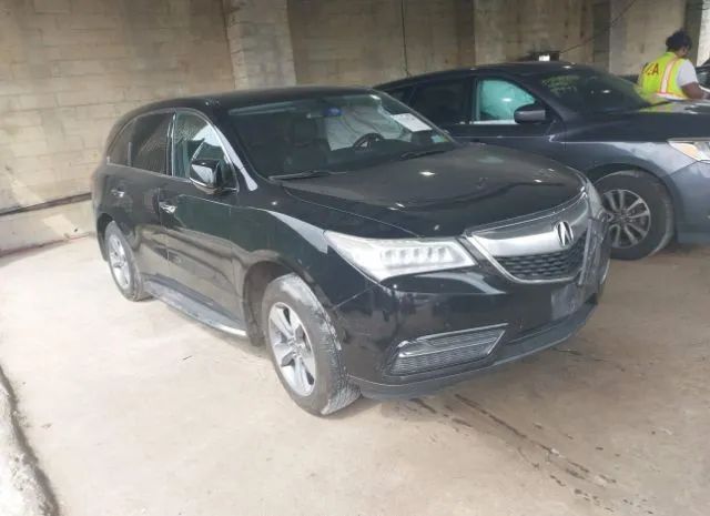 ACURA MDX 2016 5fryd3h22gb001417