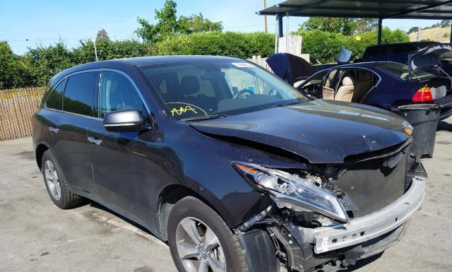 ACURA MDX 2016 5fryd3h22gb004611