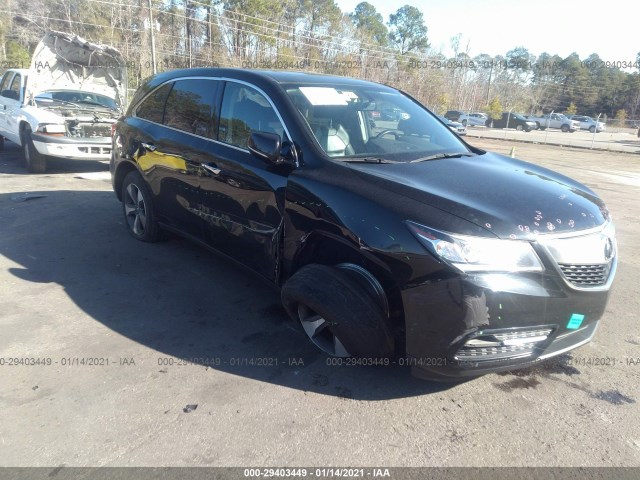 ACURA MDX 2016 5fryd3h22gb020758