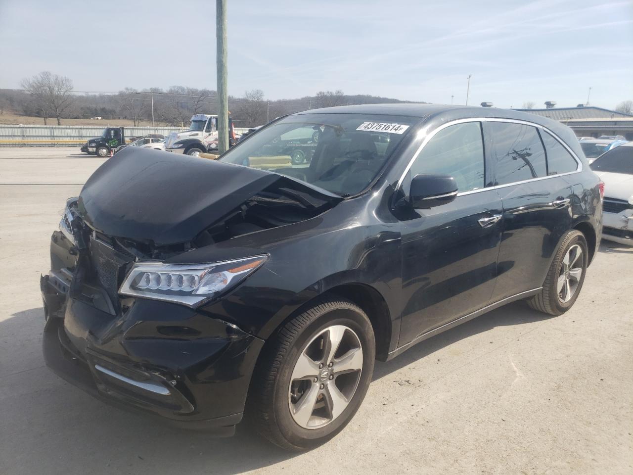 ACURA MDX 2014 5fryd3h23eb004601