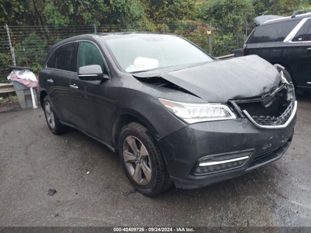 ACURA MDX 2016 5fryd3h23gb004620