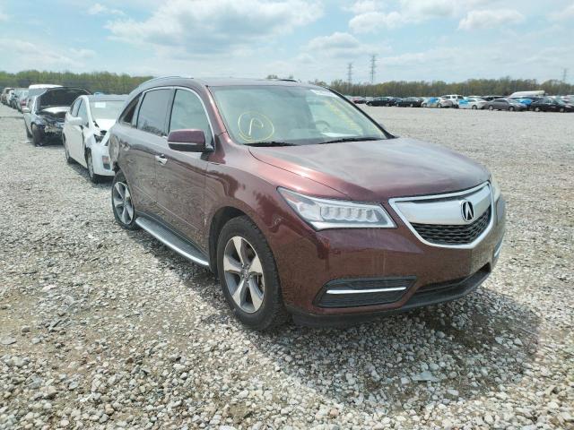 ACURA MDX 2016 5fryd3h23gb014824